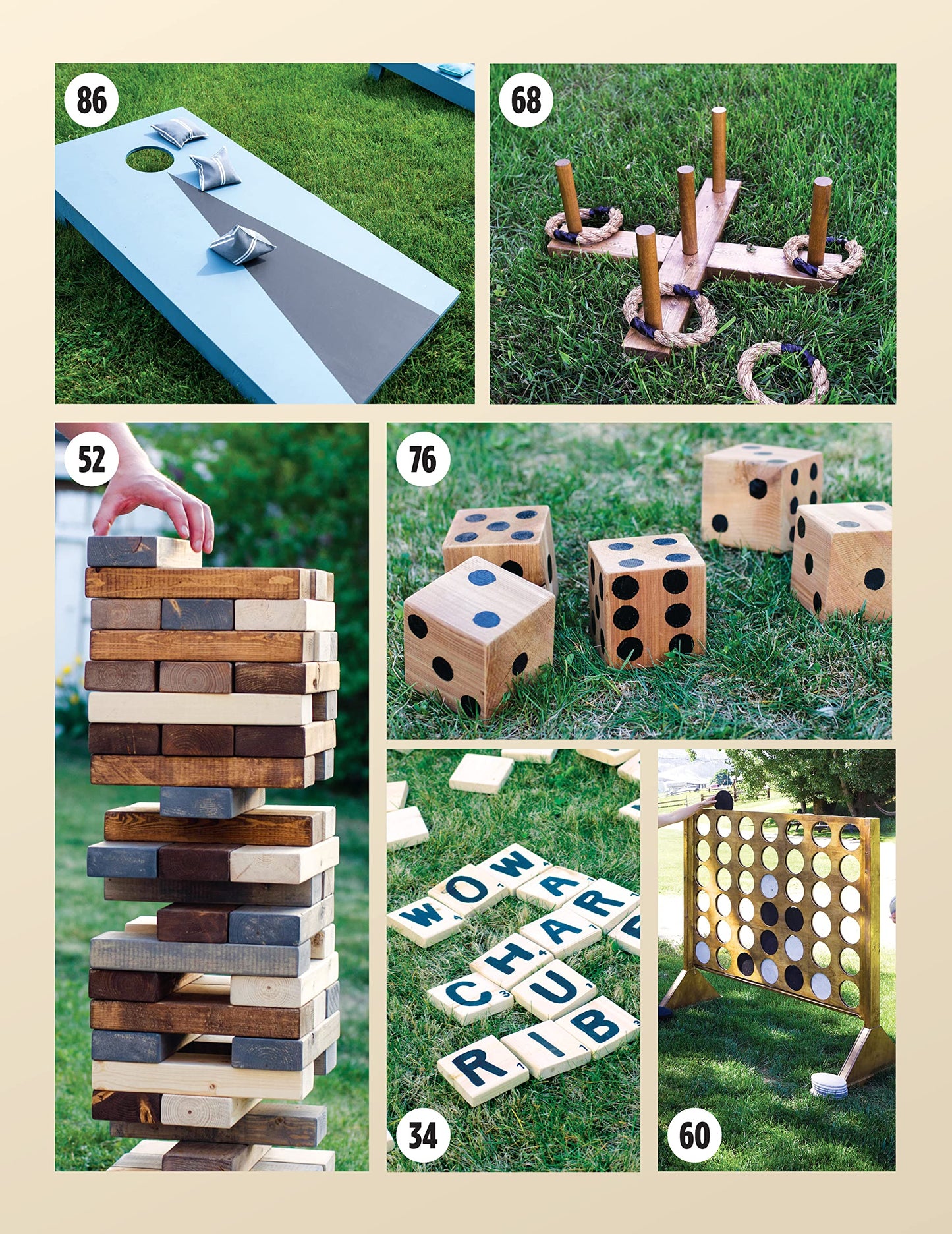 DIY Backyard Games - 13 Projects to Make for Weekend Family Fun (T245)