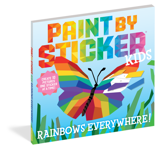 Paint by Sticker Kids: Rainbows Everywhere! (L307)