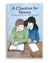 A Checklist for Parents  (B900)