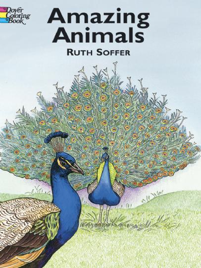 Amazing Animals Coloring Book (CB187)