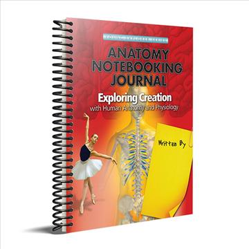 Exploring Creation with Human Anatomy & Physiology Notebooking Journal (H580)