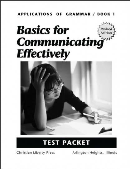 Applications of Grammar - Book 1 Test Pack (C642)