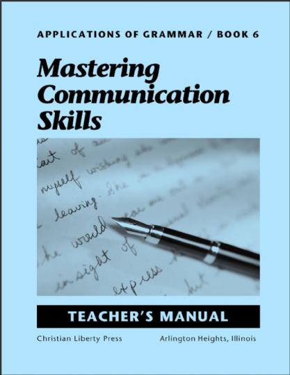 Applications of Grammar - Book 6 Answer Key (C656)