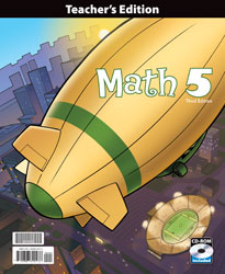 BJU Math Grade 5 Teacher & Worktext Bundle (3rd Ed) (BJ269522) 1 set