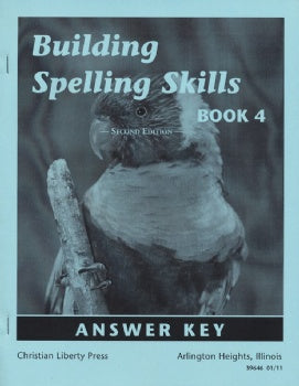 Building Spelling Skills 4 Answer Key (C261)