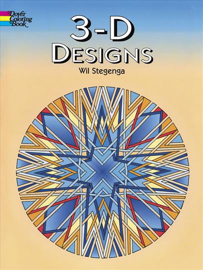 3-D Designs Coloring Book (CB120)