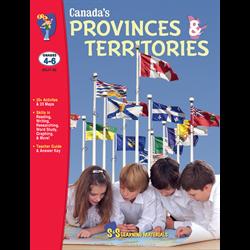 Canada's Provinces & Territories Grade 4-6 (J605)