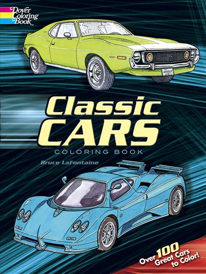 Classic Cars Coloring Book (CB157)