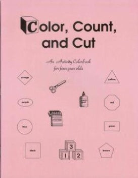 Preschool Activity: Color Count & Cut (C198)