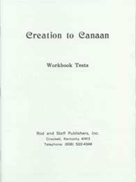 Creation to Canaan Tests (J339)