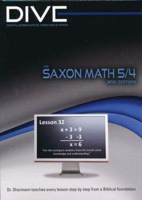 DIVE: Saxon 5/4 (3rd Ed) (G364)