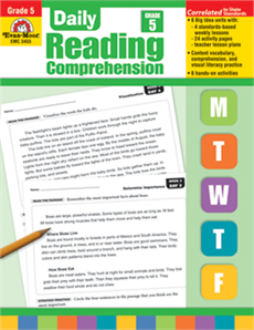 Daily Reading Comprehension - Grade 5 (EMC3615)