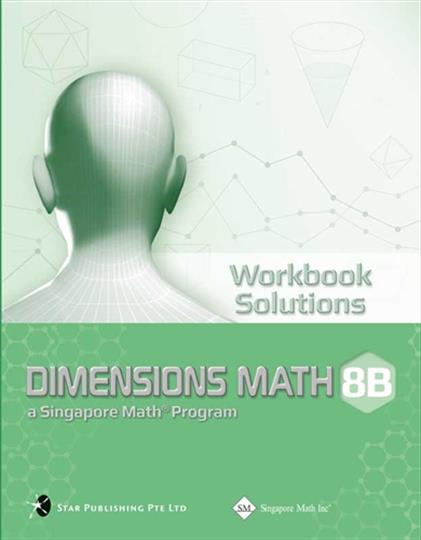 Dimensions Math Workbook Solutions 8B (G925)