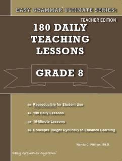 Easy Grammar Ultimate Series Grade 8 Teachers (C867)