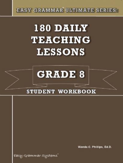 Easy Grammar Ultimate Series Grade 8 Student (C866)