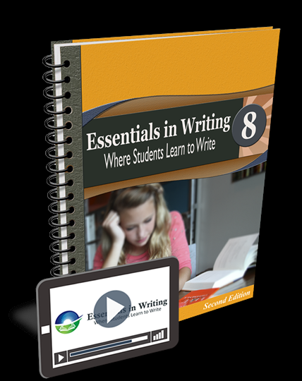 Essentials in Writing Level 8 Online Access & Workbook- 2nd Ed. (C9978)