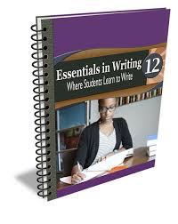 Essentials in Writing Level 12 Workbook (C9924)