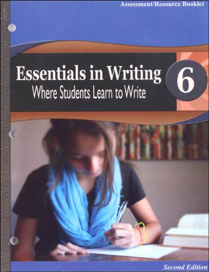 Essentials in Writing Level 6 Assessment/Resource Booklet (C9930)