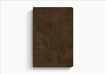ESV Personal Reference Bible - Olive, Celtic Cross Design (N9990)