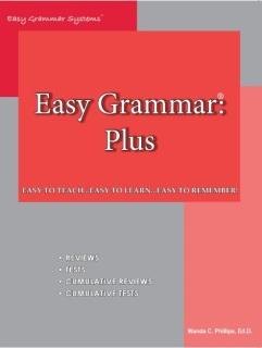 Easy Grammar: Plus Teacher Edition (C863)