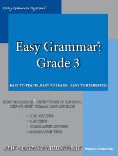Easy Grammar: Grade 3 Teacher Edition (C851)