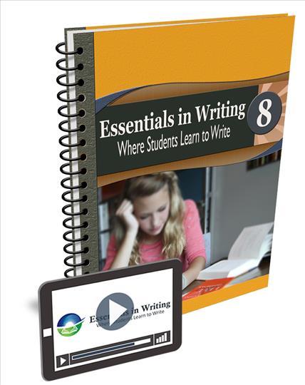 Essentials in Writing Level 8 - Online Access & Workbook- 1st Ed. (C99781)