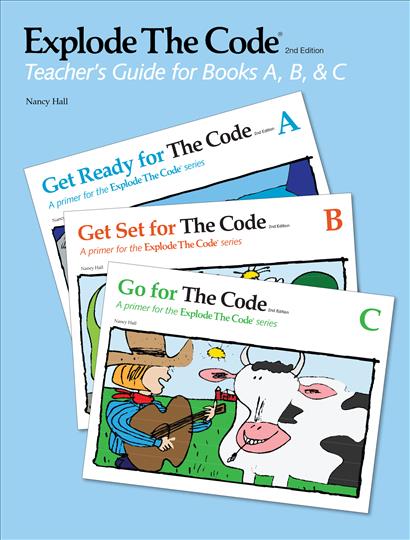 Explode The Code - Teacher Guide for Books A B C (C628)