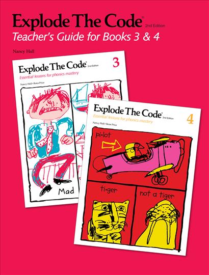 Explode the Code Teacher Guide, Book 3,4 (C630)
