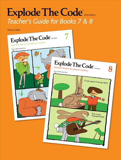 Explode the Code Teacher Guide, Book 7,8 (C632)