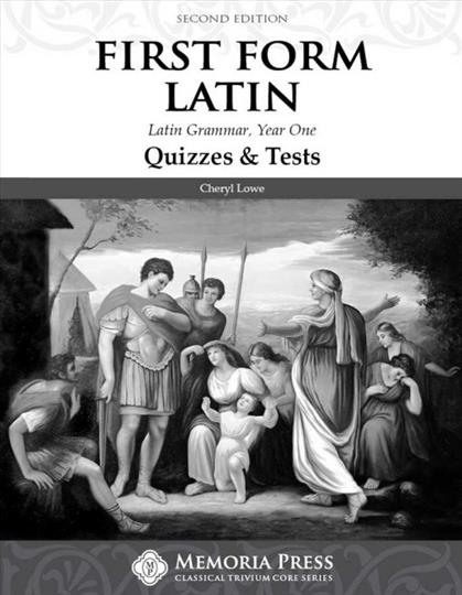 First Form Latin Quizzes & Tests (F335)