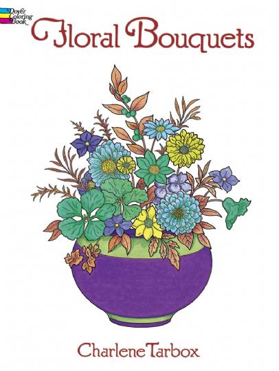 Floral Bouquets Coloring Book (CB175)