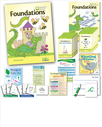 Foundations 'Starting at B' Set Cursive (E397C)