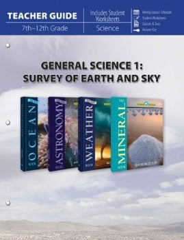 General Science 1: Survey of Earth & Sky (Teacher Guide) (H279)