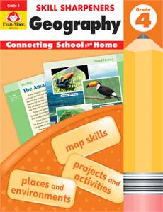 Skill Sharpeners: Geography Grade 4 (EMC3744)