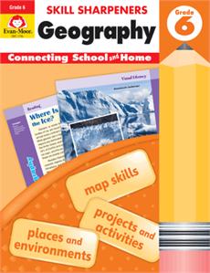 Skill Sharpeners: Geography Grade 6 (EMC3746)