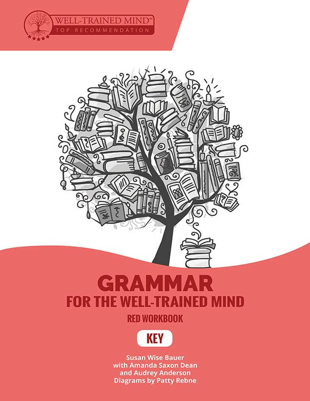 Grammar for the Well-Trained Mind, Key to the Red Workbook (C375)