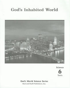God's Inhabited World - Grade 6 Tests (H353)
