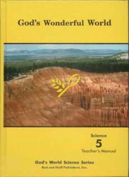God's Wonderful World - Grade 5 Teachers Manual (H349)