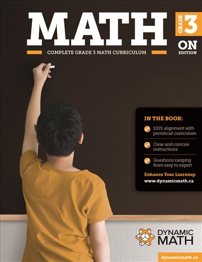 Dynamic Math Grade 3 Workbook (Ontario) (G203ONT)