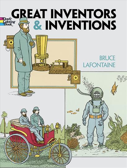 Inventions Coloring Great Inventions Coloring Book – Heritage Resources