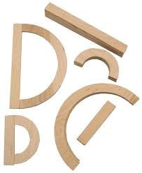 Wood Pieces Set for Capital letters (C2170)