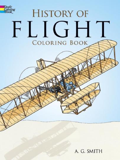 History of Flight Colouring Book (CB121)