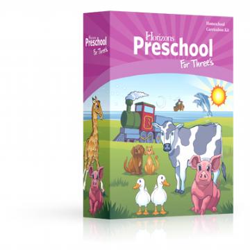 Horizons Preschool For Three's Curriculum Set (C779)