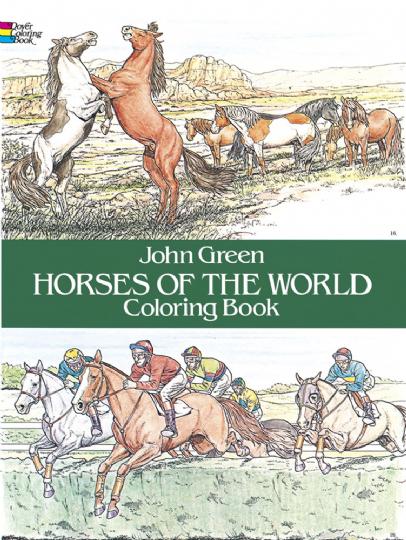 Horses of the World Colouring Book (CB147)