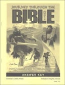 Journey Through the Bible Book 1: Pentateuch and Historical Books Answer Key 2nd Ed. (K221)