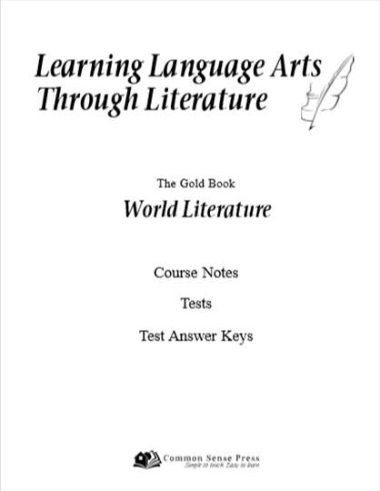LLATL Gold World Literature - Course Notes & Unit Tests (C740)
