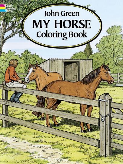 My Horse Colouring Book (CB109)