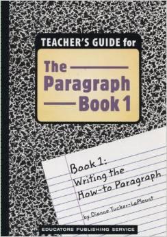 The Paragraph Book 1 Teachers Guide (C337)