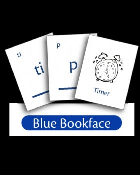 Phonogram Game Cards - Blue Bookface (E444)