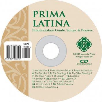 Prima Latina Prounciation CD (F312)
